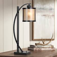Natural Iron And Mica Table Lamp W6005 Lamps Plus In 2020 Natural Table Lamps Table Lamp Table Lamp Wood
