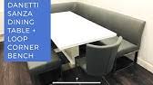 The slide rails operate smoothly, so there are. Sanza White Gloss Extending Dining Table Youtube