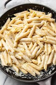 Bring a pot of water to a boil. Creamy Penne Pasta Salt Lavender