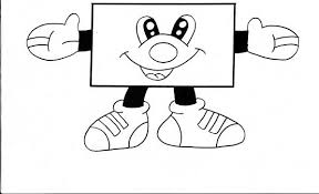 Dibujos con figuras geométricas | árbol abc / colorea una composición a base de círculos de diferentes tamaños para representar la teoría de los colores totalmente gratis!. Imagenes De Rectangulo Para Colorear Idea Decoracion