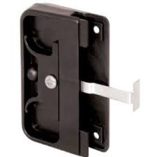 Prime Line Products 121740 Mortise Style Screen Door Latch And Pull Black Plastic Sliding Screen Doors Screen Door Handles Screen Door
