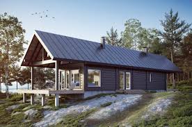 Saari 90 1a Modern Barn House Modern Cabin Log Homes