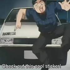 It Gives You 5 Extra Horsepower Initial D Jdm Jdm Stickers