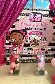 Black Boss Baby Decorations Party City Pin By Dayquichiesa Martin On Bbshower In 2020 Unique Baby Shower Themes Baby Party Supplies Baby Party