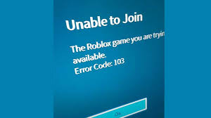 What is causing the error code: How To Fix Roblox Error Code 103 On Xbox One 2021