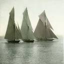 Nice (Alpes-Maritimes, France), Race of Sailing Boats, Circa 1890 ...