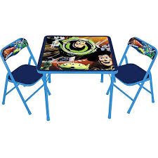 Walmart Disney Toy Story Activity Table And Chairs Set Kids Activity Table Table Activities For Toddlers Toy Story Nursery