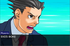 FORENITEE EHLA BABAGI #fyp #aceattorney #phoenixwright #milesedgeworth