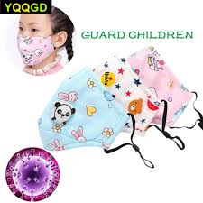 1pcs Pm2 5 Children Mask Respiratory Valve Cartoon Panda Thicken Smog Warm Dust Fits 2 10 Kids Sadoun Sales International In 2020 Winter Kids Cartoon Panda Kids