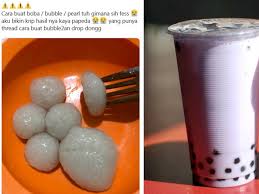 Nggak percaya, coba aja resep sederhana ini dan sajikan hasil kreasimu untuk keluarga dan dia yang kamu cintai. Rencana Bikin Buble Tea Malah Jadi Cilok Warganet Bikin Keselik Nih Indozone Id