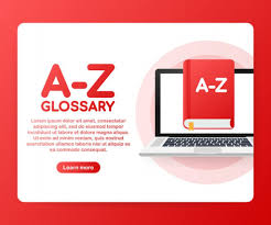 Concept A Z Glossary Book For Web Page Banner Social Media Paid Sponsored Ad Book Glossary In 2020 Social Media Social Media Marketing Media Marketing