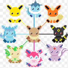 :) j'espère qu'il vous plaira! Pixel Art Eevee Kawaii Pixel Art Pokemon Pixel Art Png Pngegg