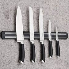 24 magnetic wall mount knife holder display scissor tool shed storage w/ hooks. Ss Black Wall Mount Magnetic Knife Holder Packaging Type Box Rs 180 Piece Id 22074156712