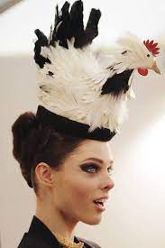 Perpetual Inspiration Fancy Hats Crazy Hats Chicken Hats