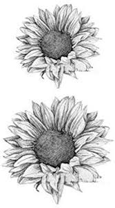 Black And Grey Sunflower Tattoo Small Amazon Com Set Of 5 Waterproof Temporary Fake Tattoo Stickers 3d Grey Sunflowers Vintage Beauty Sunflower Tattoo Thigh White Sunflowers Sunflower Tattoo