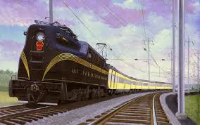Prr The East Wind This Northbound Train Is Staying Ahead Of A Morning Thunderstorm In Charlestown Maryland Railroad Photos Pennsylvania Railroad Ho Trains
