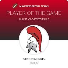 Sirron Norris' Cypress Lakes High School Bio