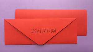 Change up the copy and font. How To Make A Paper Birthday Party Invitation Card Easy Origami Birthday Party Invitation Card Youtube