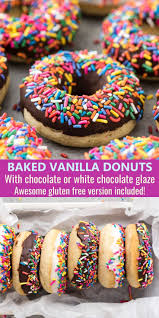 Add the doughnuts three or four at a time, taking care not to add so many that the oil will drop more than 10° f. This Is Hands Down Our Favorite Baked Vanilla Donut Recipe Easy To Make Donuts At Home With Option Easy Donut Recipe Vanilla Donut Recipes Baked Donut Recipes