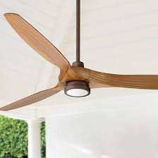 Updated september 17, 2020 by karen bennett. 60 Aireon Bronze And Walnut Damp Rated Led Ceiling Fan 57w19 Lamps Plus Led Ceiling Fan Ceiling Fan