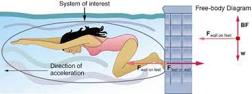 Newton S Laws Of Motion Physics In Swimming