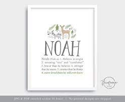 Forest Baby Boy Name Art Printable Woodland Deer Nursery Wall Etsy In 2021 Personalized Baby Shower Gifts Baby Name Art Baby Boy Names