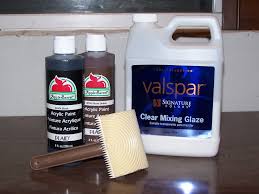 Many artists use glazes to thin out their paints and you can use the same product to stain your wood any color your want. Remodelaholic Giving Your Closet Doors Some Character