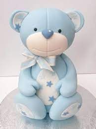 Pin By Carol Essick On 3d Fondant Tutorials Bear Cake Topper Fondant Teddy Bear Teddy Bear Cakes