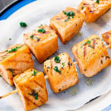 Kebab De Poisson Aux Epices Brochette De Poisson Recette Truite Recette Brochette