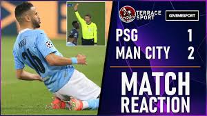 Etihad pitch filled with hailstones. Psg Vs Man City Riyad Mahrez Mocking Mitchel Bakker Shown In New Footage Givemesport