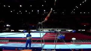 For this gymnast, silver would be like gold. Chusovitina Oksana Uzb 2019 Artistic Worlds Stuttgart Ger Qualifications Uneven Bars Youtube