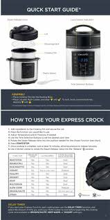 Food cooked in a slow cooker tends to retain a lot of its this article is a crock pot size guide to help you choose the best option for you as far as size is concerned. Crock Pot Express Crock Multi Cooker Faqs Instant Pot Multi Cooker Crock Meals Multi Cooker Recipes