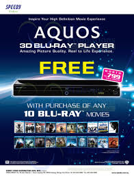 Satellite tv subscription service is available. Speedy Video Free Blu Ray Player With 10 Blu Rays Movie Purchase Promo 28 Nov 2013 28 Feb 2014