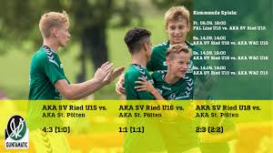 Poelten will be leading but the match will end ried winning. Aka U15 Feiert Ersten Saisonsieg Gegen St Polten Sv Ried