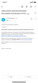 Kalau nak check baki bayaran balik pinjaman ptptn atau nak tengok semakan. Faiz Bahruddin On Twitter I Received This Email From Ptptn Ini Adalah Thread