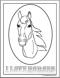 Free download printable baby horse for kids coloring book horse pulling santa in sleigh coloring page | free printable in … coloring ideas : Horse Coloring Page Riding Showing Galloping