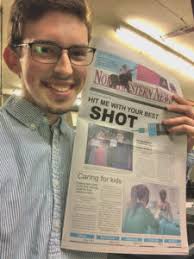 Newspaper ink is in my blood