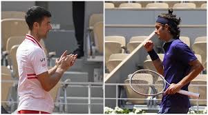 Rafael nadal reached his 50th round of 16 in a grand slam while roger federer reached his 68th. Novak Djokovic Overcomes 2 Set Deficit At French Open Applauds 19 Year Old Rival S Grit Sports News The Indian Express