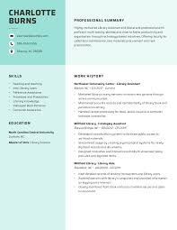Get a free expert resume review, instantly. Best Library Assistant Resume Example For 2021 Myperfectresume