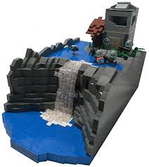 Lego Water Uap Outpost 3 By Grant W Lego Sculptures Lego Lego Building
