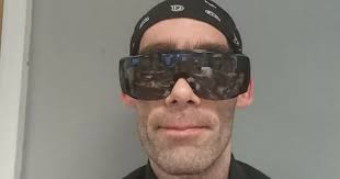 A man with an eye wear fetish put a pair of sunglasses