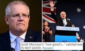 High quality funny scott morrison gifts and merchandise. Scott Morrison Is Trolled Over How Good Is Catchphrase Daily Mail Online