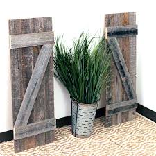 Enjoy thousands of primitive and country themed decorating products from park designs, ihf, honey and me, vhc brands & victorian heart, raghu home, colonial tin works, spi, mona b, homespice decor and capel rugs. Rustic Farmhouse Window Shutters Barnwoodusa Rustic Interior Window Shutters Made In Usa Set Of 2 Traditional Country Style Home Decor Made Of 100 Reclaimed And Recycled Wood Home Kitchen Home