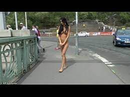 Hot blonde flashes her slim body in public streets. Slim Teen Martina Shows Her Sexy Body In Public