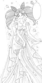 Princess Serenity Sailor Mini Moon Sailor Moon Coloring Pages Sailor Moon Fan Art