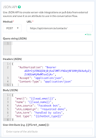 Integrations Using Json Api Smartloop
