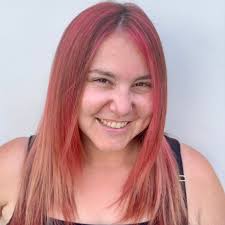 The Beauty of Life: Going Glam ... Keratin Complex GraffitiGlam™, That Is!  My Shocking Pink Hair with Hairstylist Jesse German