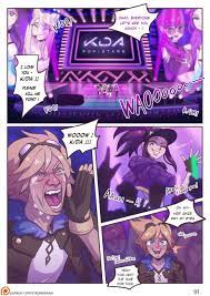 After party ahri doujin