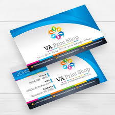 Enter your information and customize to your liking. Full Color Business Cards 14pt Or 16pt Stock Va Print Shop