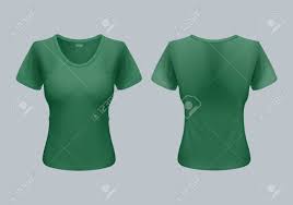 Find the perfect tshirt template green stock photos and editorial news pictures from getty images. Women T Shirt Template Back And Front Views In Green Color Royalty Free Cliparts Vectors And Stock Illustration Image 55249890